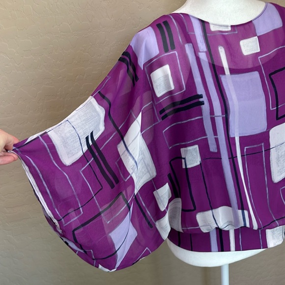 Alfani Tops - ☀️🌈☀️ SALE - ALFANI 💜💙 Flutter sleeve blouse